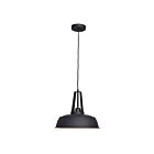 Access Lighting Nostalgia 23777LEDDLP-MBL-MGL Matte Black 60W Cord Pendant