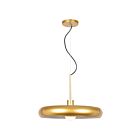 Access Lighting Bistro 23883LEDDLP-GLD-WHT Gold and White 12W LED Pendant