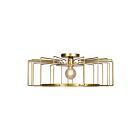 Access Lighting Wired 23892LEDDLP-GLD Gold 7W LED Semi-Flush