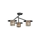 Access Lighting Prizm 23924LEDDLP-CH-CCL 3 Lights Chrome 13.5W LED Semi-Flush