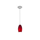 Access Lighting Merlot 28011-1C-BS-RUSKY Brushed Steel 100W Pendant