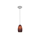 Access Lighting Champagne 28012-1C-BS-BRST Brushed Steel 100W Pendant