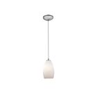 Access Lighting Champagne 28012-3C-BS-OPL Brushed Steel 10W LED Pendant