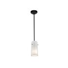Access Lighting Glass`n Glass Cylinder 28033-3R-ORB-CLOP Oil Rubbed Bronze 10W LED Pendant