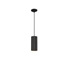 Access Lighting Pilson XL 29007-MBL-C Matte Black 60W Rod Pendant