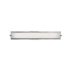 Access Lighting Geneva 31010LEDD-27K-BS-OPL Brushed Steel 30W LED Vanity
