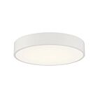 Access Lighting 49960LEDDLP-WH-ACR Como 2-Lights 18W White Flush Mount
