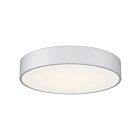 Access Lighting 49961LEDDCS-SAT-ACR Como 1-Light 24W Satin Flush Mount