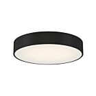 Access Lighting 49961LEDDLP-BL-ACR Como 3-Lights 27W Black Flush Mount