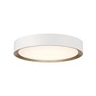 Access Lighting 49970LEDDCS-MWH-ACR Malaga 1-Light 24W Matte White Flush Mount