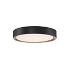 Access Lighting Malaga 49971LEDD-MBL-ACR Matte Black 40W LED Flush Mount