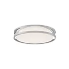 Access Lighting Lucia 49991LEDD-SAT-ACR Satin 24W LED Flush Mount