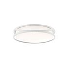 Access Lighting Lucia 49991LEDD-WH-ACR White 24W LED Flush Mount