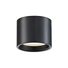 Access Lighting Reel 50005LEDD-BL-ACR Black 15W Dual Voltage LED Flush Mount