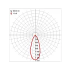 Access Lighting 50011LEDD-BL-CLR-120V 11W Black LED Spot light