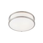 Access Lighting Conga 50080-BS-OPL Brushed Steel 75W Flush Mount