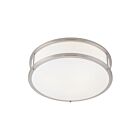 Access Lighting Conga 50080LEDDLP-BS-OPL Brushed Steel 10W LED Flush Mount