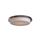 Access Lighting Bellagio 50199LEDD-OPL-SMK Smoked 9.5W LED Flush Mount
