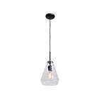 Access Lighting Simplicite 50937LEDDLP-BL-CLR Black 5W Pendant