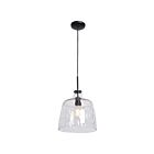 Access Lighting Simplicite 50938LEDDLP-BL-CLR Black 5W Pendant