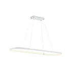 Access Lighting Ravello 50948LEDD-MWH-ACR 1-Light 40W Matte White LED Pendant