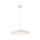 Access Lighting 50977LEDDCS-MWH-WHT Tallinn 1-Light LED 40W Matte White Pendant