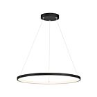 Access Lighting Anello 52067LEDD-MBL-ACR 1-Light 25W Matte Black LED Pendant