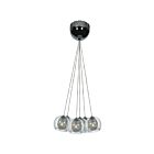 Access Lighting Aeria 52077-CH-CLR 7 Lights Chrome 140W Cluster Pendant