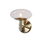 Access Lighting Grand 52091LEDDLP-BB-CLR 1 Light Brushed Brass 4W LED Wall Sconce