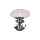 Access Lighting Grand 52091LEDDLP-BS-CLR 1 Light Brushed Steel 4W LED Wall Sconce