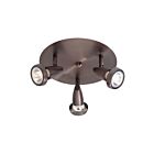 Access Lighting Mirage 52221LEDDLP-BRZ 3 Lights Bronze 15.9W Adjustable LED Flush Mount