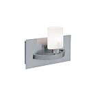 Access Lighting Cosmos 53301-BS-OPL 1 Light Brushed Steel 40W Wall Sconce and Vanity