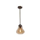 Access Lighting Flux 55545-DBRZ-AMB Distressed Bronze 60W Pendant