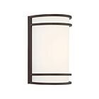 Access Lighting Lola 62165-BRZ-FST Bronze 60W Incandescent Wall Sconce