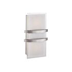 Access Lighting Metro 62218LEDD-BS-OPL Brushed Steel 14W LED Wall Sconce