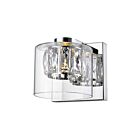 Access Lighting Private Collection 62555LEDD-MSS-CCLCLR 1 Light Mirrored Stainless Steel 5W LED Wall Sconce and Vanity
