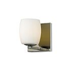 Access Lighting Serenity 62561-MSS-OPL 1 Light Mirrored Stainless Steel 40W Wall Sconce and Vanity