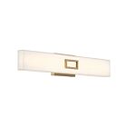 Access Lighting 62612LEDD-ABB-OPL Restore 25W Antique Brushed Brass LED Vanity Light