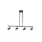 Access Lighting Sleek 63064LEDD-BRZ 4 Lights Bronze 16W LED Pendant Spotlight