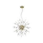 Access Lighting Burst 63121LEDDLP-ABRZ-CLR Antique Bronze 4.5W LED Pendant