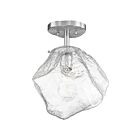 Access Lighting Boulder 63125LEDDLP-MSS-CLR Mirrored Stainless Steel 5W LED Semi-Flush