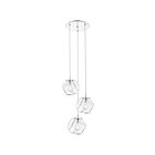 Access Lighting Boulder 63127LEDDLP-MSS-CLR 3 Lights Mirrored Stainless Steel 15W LED Pendant