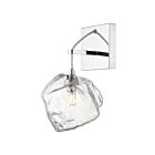 Access Lighting Boulder 63129LEDDLP-MSS-CLR 1 Light Mirrored Stainless Steel 4.5W LED Wall Sconce and Vanity
