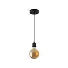 Access Lighting 63138LEDDLP-MBL-G40 1-Light 4.5W Matte Black Pendant