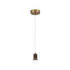 Access Lighting Port Nine Stark 63139LEDD-ABB Antique Brushed Brass 9W LED Pendant