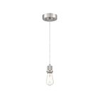Access Lighting Port Nine Bare 63139LEDDLP-BS Brushed Steel 7W LED Pendant
