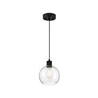 Access Lighting Port Nine Burgundy 63142LEDDLP-MBL-SDG 1-Light 9W Matte Black Pendant