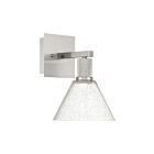Access Lighting Port Nine 63143LEDD-BS-SDG Brushed Steel 9W LED Wall Sconce