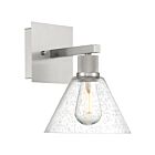 Access Lighting 63143LEDDLP-BS-SDG Port Nine Martini 9W Brushed Steel Wall Sconce