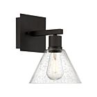 Access Lighting 63143LEDDLP-MBL-SDG Port Nine Martini 9W Matte Black Wall Sconce